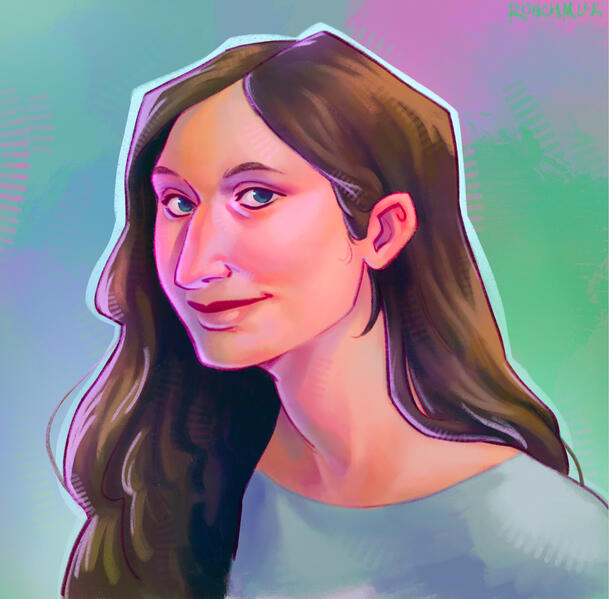 Rendered portrait